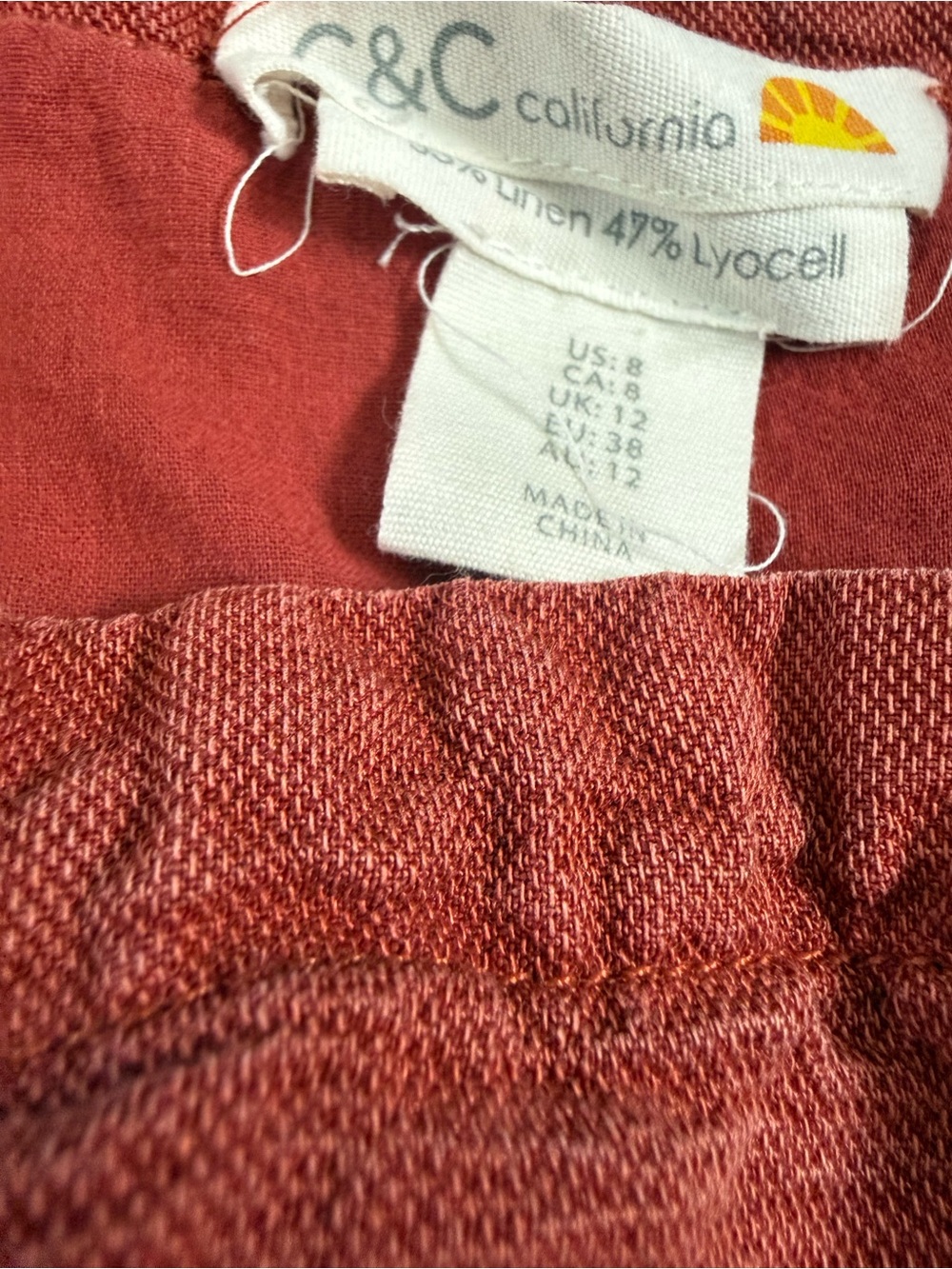 C&C California Line Blend Wide Leg Jumpsuit - Picture 5 of 7